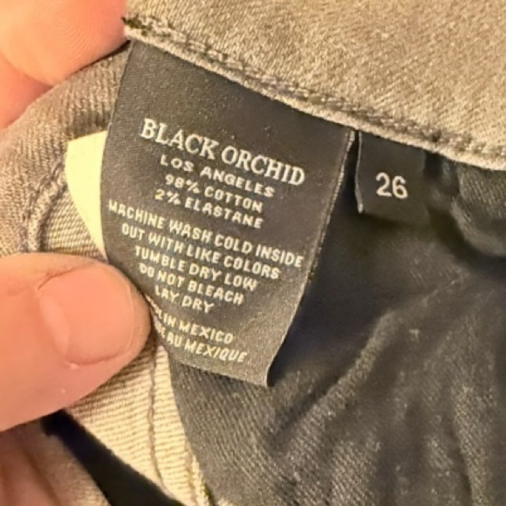 Black Orchid‎ Denim Shorts nwt - Picture 6 of 7